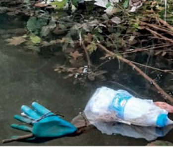 Is plastic pollution prevented in Albania and how is it managed?